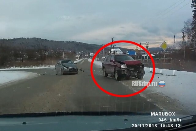 ДТП с пьяным водителем в Миассе попало на видео 