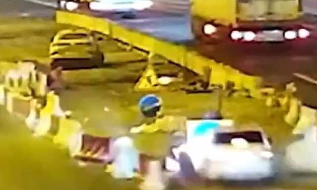 Два ДТП произошло с разницей в полтора часа на 25 километре МКАД