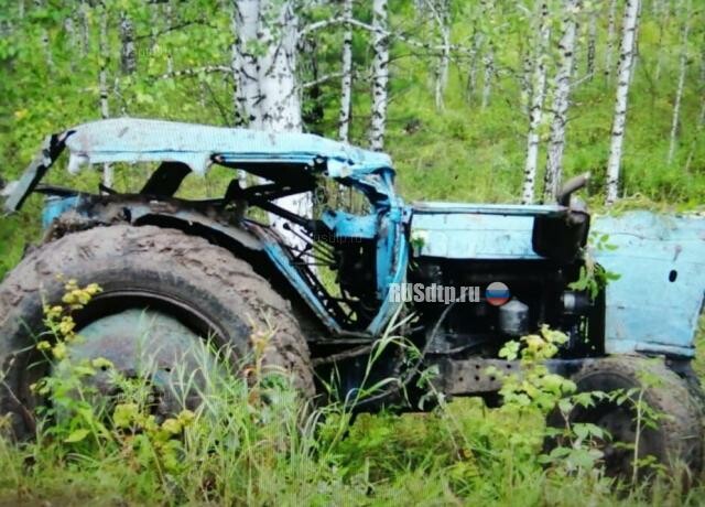 В Омской области в ДТП погибли водитель и пассажир трактора 