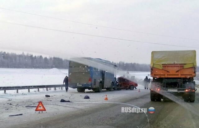 Подробности ДТП с автобусом в Удмуртии 