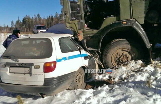 Отец и сын погибли в ДТП на зимней дороге в Бурятии 