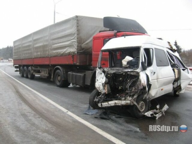 Авария на трассе Москва-Минск 