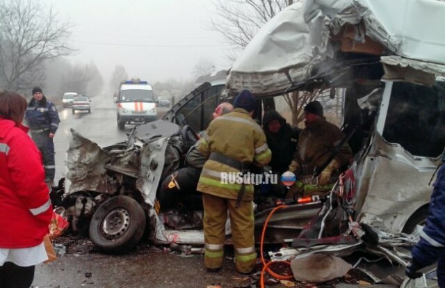 Микроавтобус столкнулся с фурой в Днепропетровской области. Трое погибли 