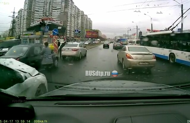 Авария в Санкт- Петербурге