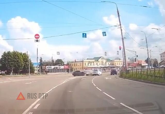 Тройное ДТП в Орле