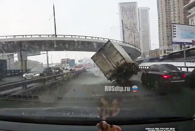 ДТП на внешней стороне ТТК
