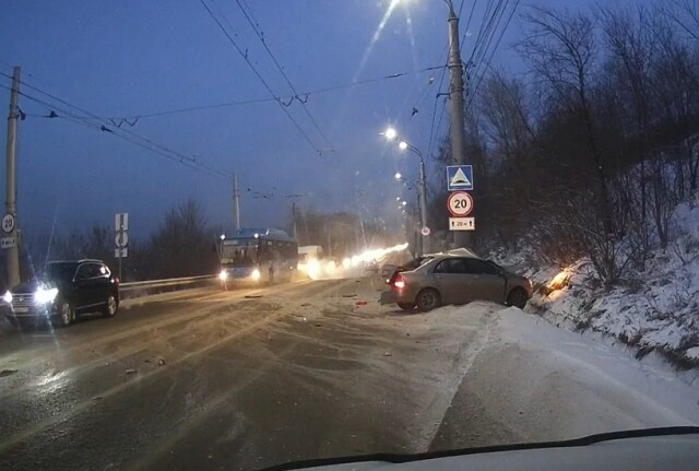 В Новокузнецке мужчина совершил ДТП и скрылся