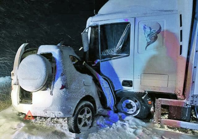 Четыре человека погибли в ДТП во время снегопада на Кубани 