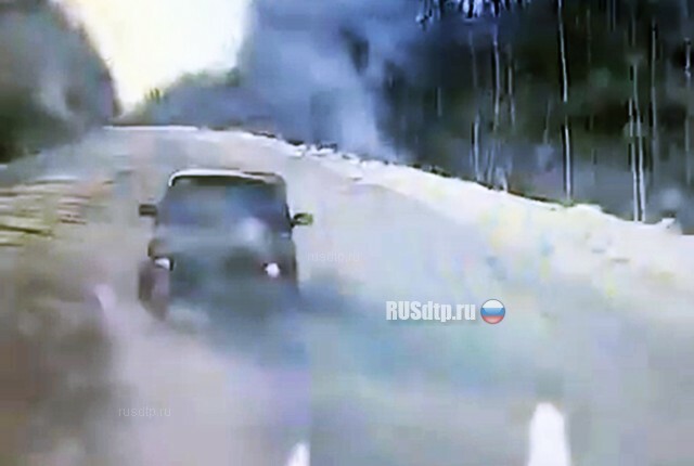 Последние секунды жизни водителя «Нивы» под Нижневартовском запечатлел видеорегистратор
