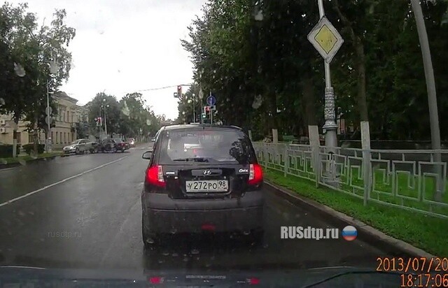 Авария в Гатчине 