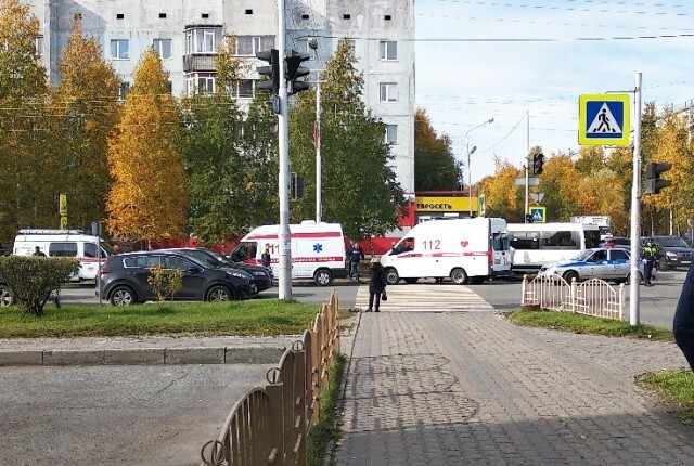 Трое, в том числе младенец, пострадали в ДТП с участием маршрутки в Сургуте. ВИДЕО 