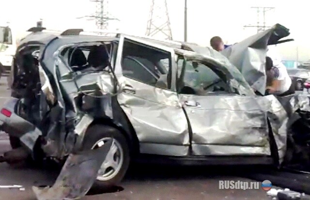 Крупная авария на МКАД 