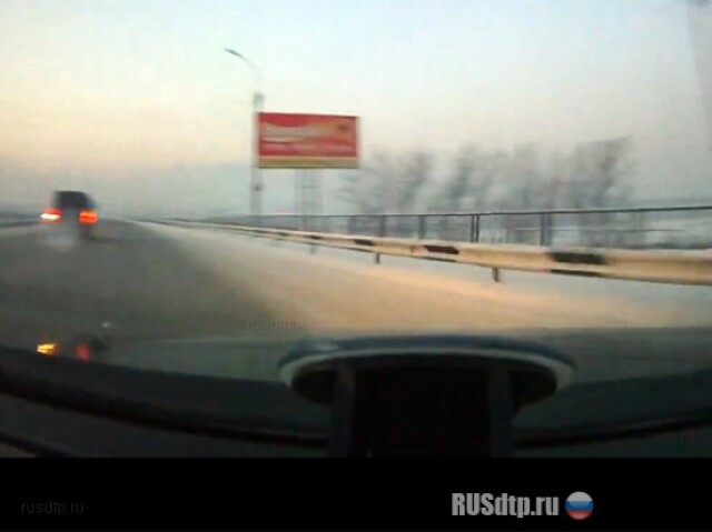 Керлинг на мосту в Чите 