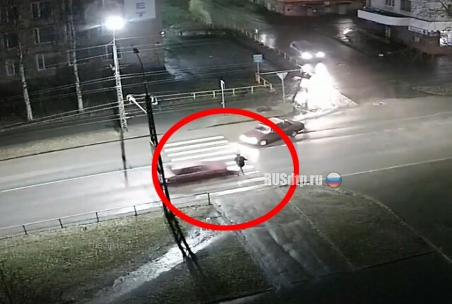 В Петрозаводске 19-летний водитель сбил 18-летнего пешехода. ВИДЕО