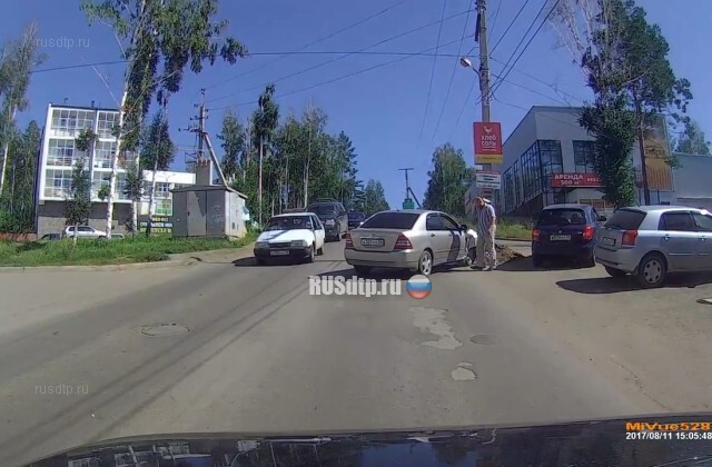 Не заметил столб