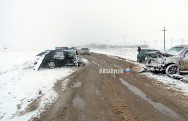 Водитель «Лады» погиб в ДТП на автодороге Оренбург – Самара 