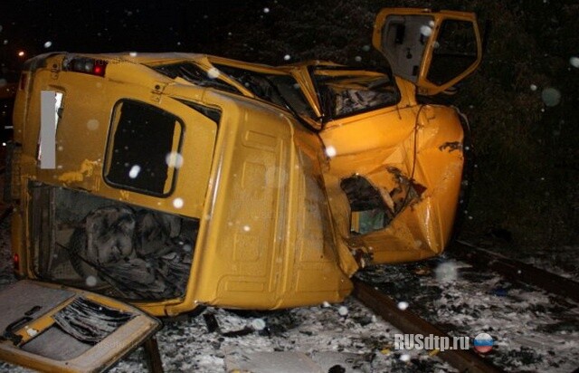 В Орске перевернулась пассажирская ГАЗель 