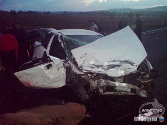 В Забайкалье в автокатастрофе погибли три человека 