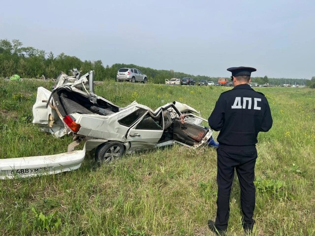 50-летний водитель разбился в ДТП на трассе Екатеринбург — Курган 