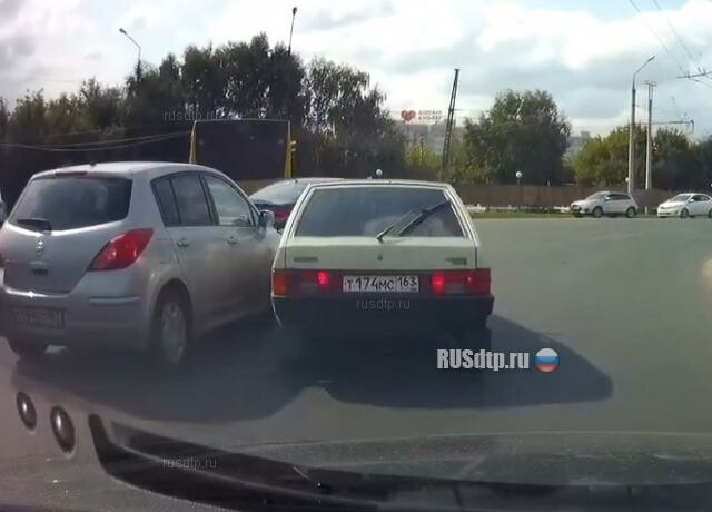 ДТП на кольце в Тольятти