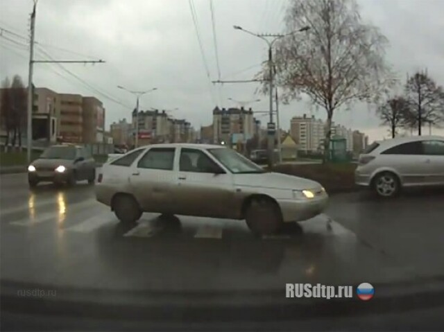 Не успел затормозить