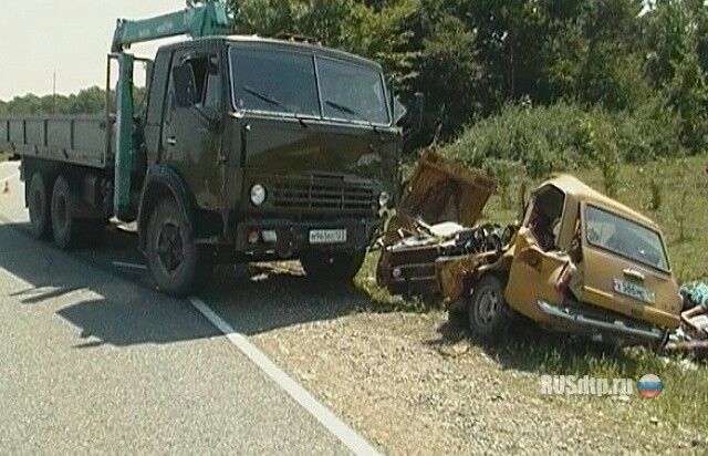 ДТП на автодороге Апшеронск — Ширванская 