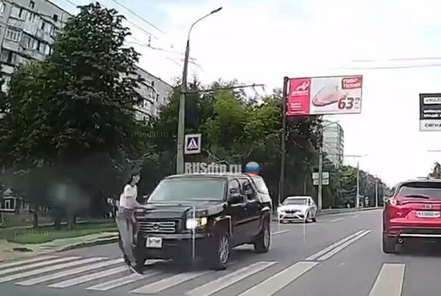 Сбили пешехода в Харькове