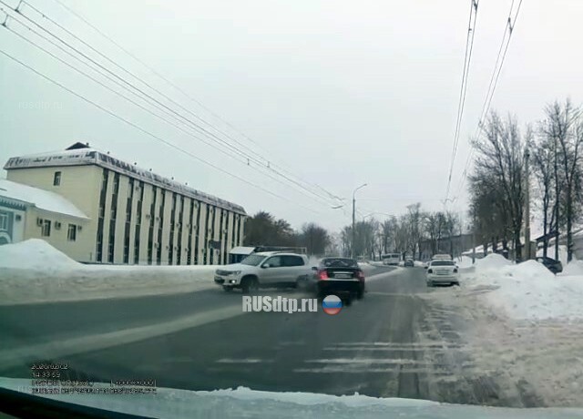 ДТП на улице Ульяновых 