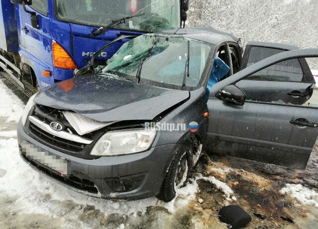 Водитель «Лады» погиб в ДТП в Башкирии 