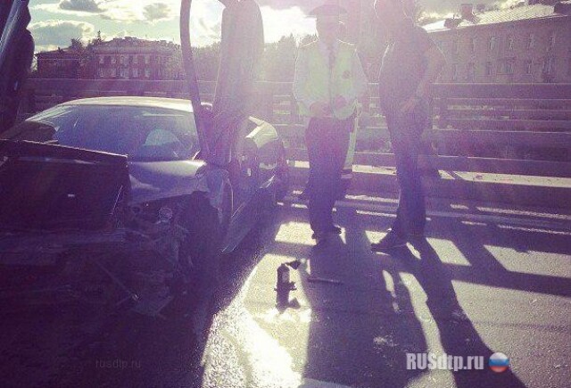 Небольшое ДТП в Москве 