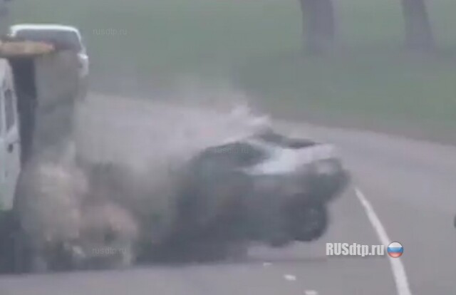 Лобовое сняла камера ДПС 