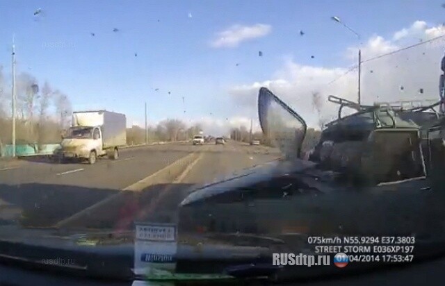 Несмешная авария 