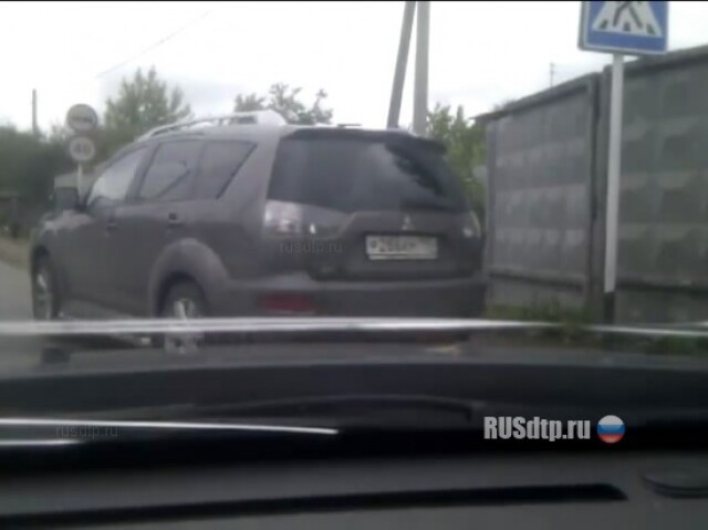 Не заметил пешехода 