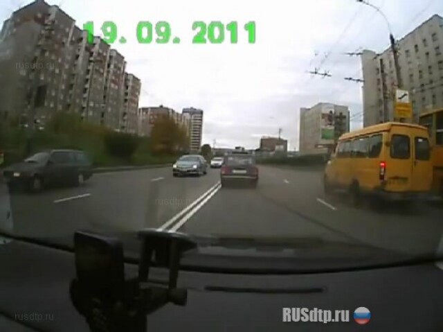 Авария с маршруткой 