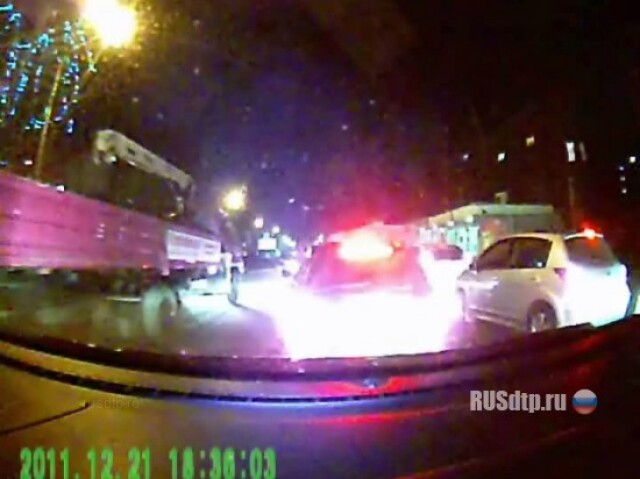 Пешеход не ожидал 