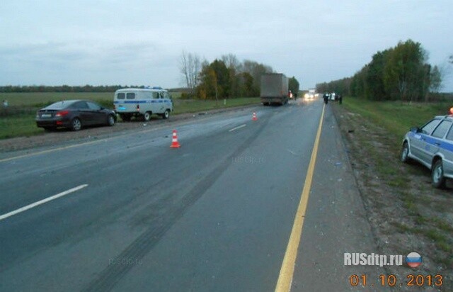 Три человека погибли в ДТП в Первомайском районе 