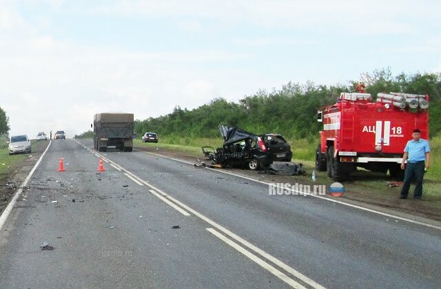 Семья попала в смертельное ДТП на автодороге Оренбург — Уфа 