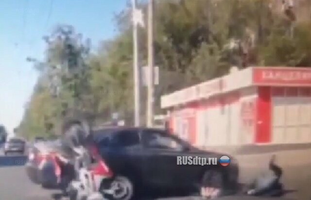 В Москве погиб мотоциклист