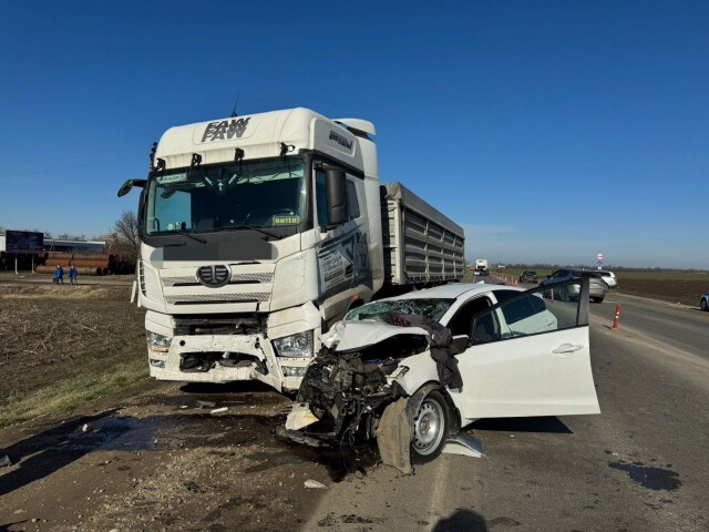 Видеорегистратор запечатлел момент массового ДТП в Краснодарском крае 