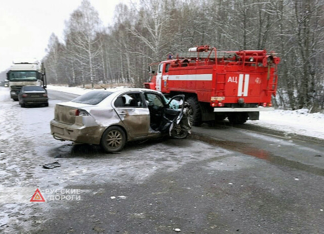 Шестеро погибли в ДТП на трассе М-5 в Челябинской области 