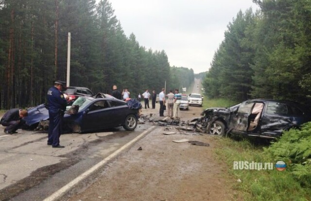 Крупное ДТП на Байкальском тракте 