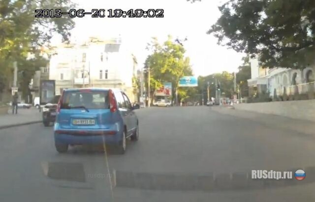 На красный