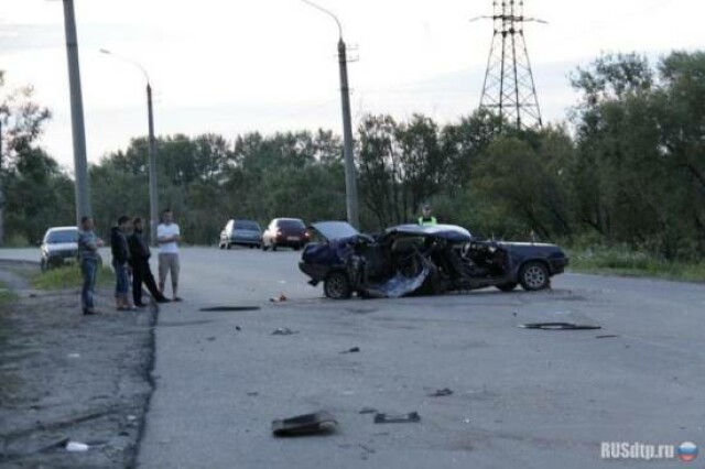 ДТП на Маймаксанском шоссе в Архангельске 