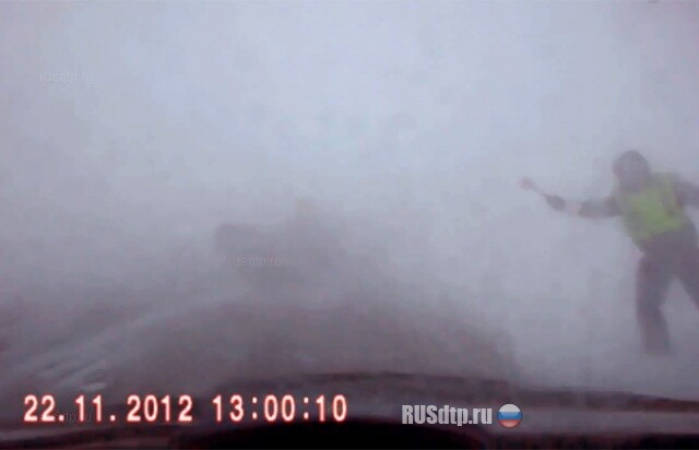 Сегодня на трассе А-349 