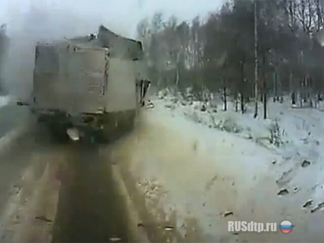 Лобовое столкновение с МАЗом 