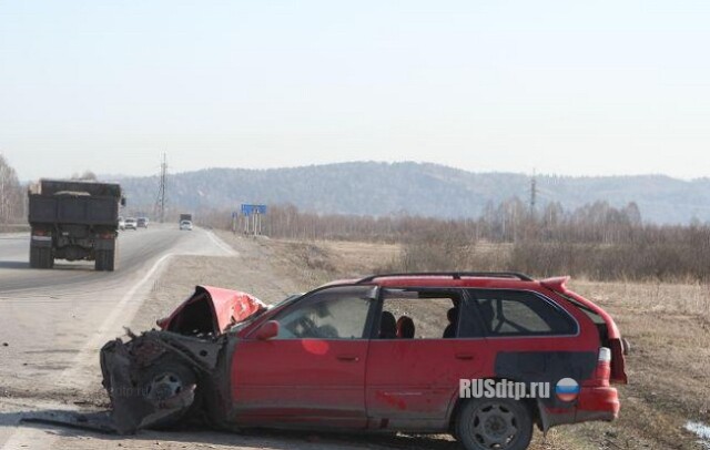 В Кемеровской области погиб водитель Тойоты 