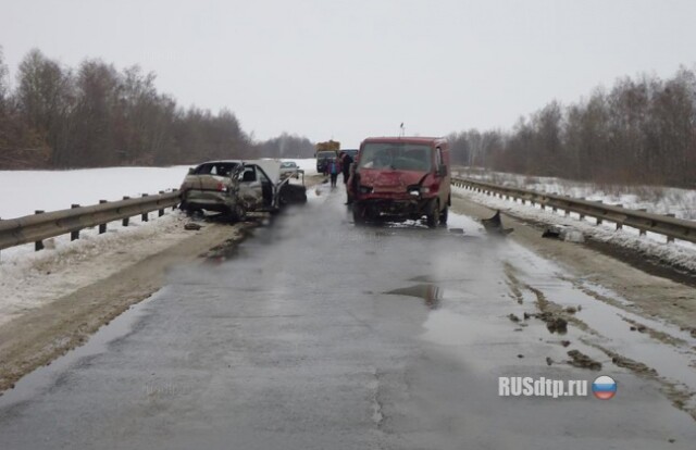 Авария в Бондарском районе 