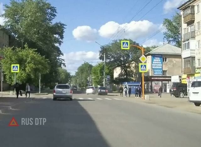 ДТП на улице Октябрьской в Рубцовске