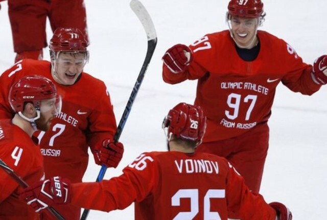 Сборная Олимпийских атлетов из России выиграла олимпийский турнир по хоккею 
