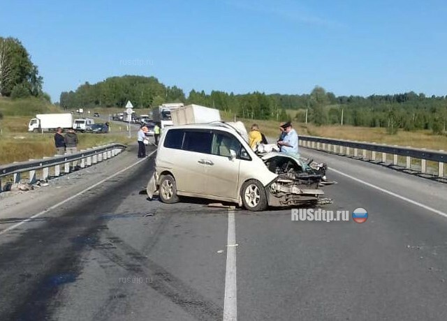 44-летняя пассажирка «Хонды» погибла в ДТП под Новосибирском 